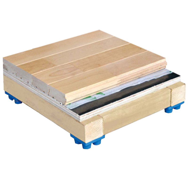 运动木地板上门安装 运动木地板生产厂家  篮球馆木地板实木运动木地板