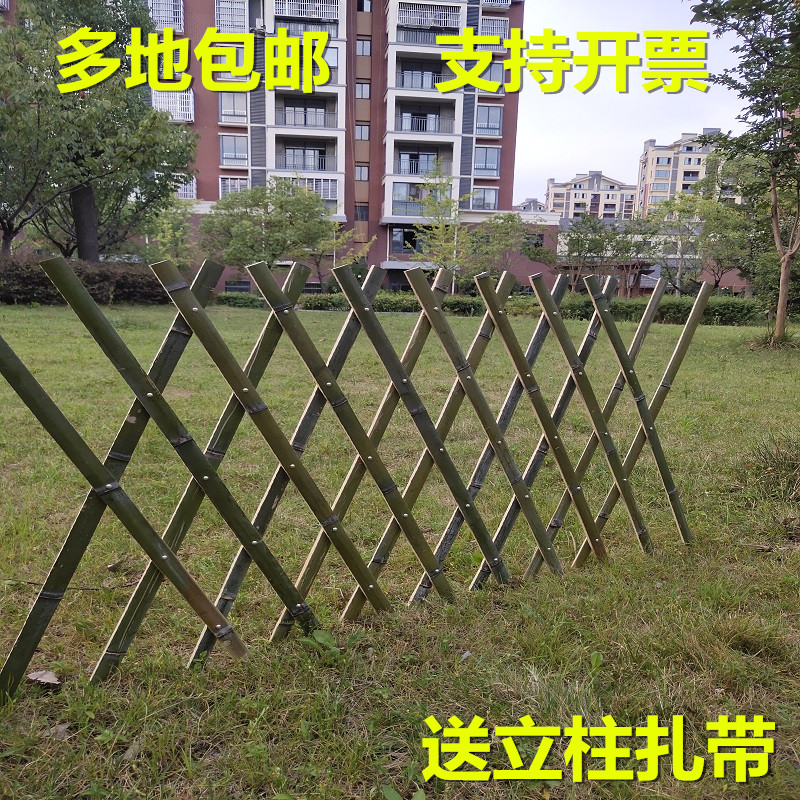 聊城市竹篱笆 绿化护栏武汉市江汉竹围栏竹子护栏