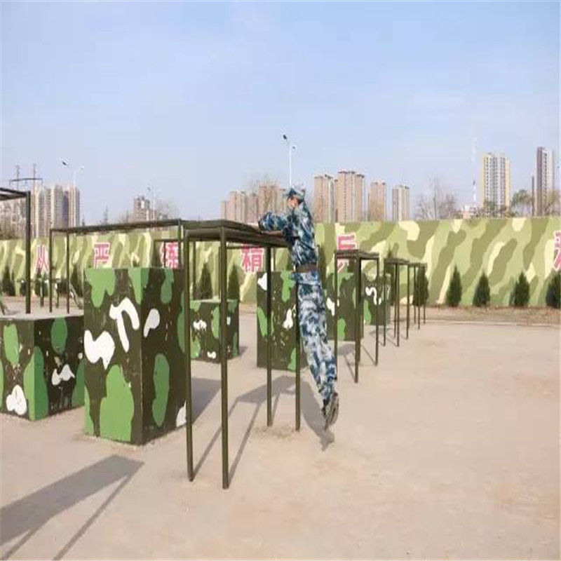 秦皇岛400米障碍赛器材障碍训练器材爬绳爬杆架厂家