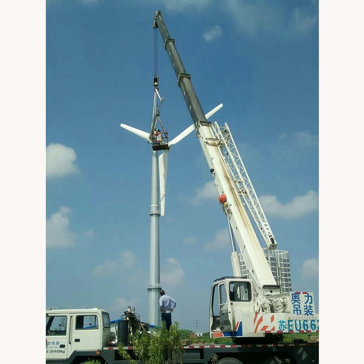 利州晟成  户外风力发电机技术先进  30千瓦风力发电机