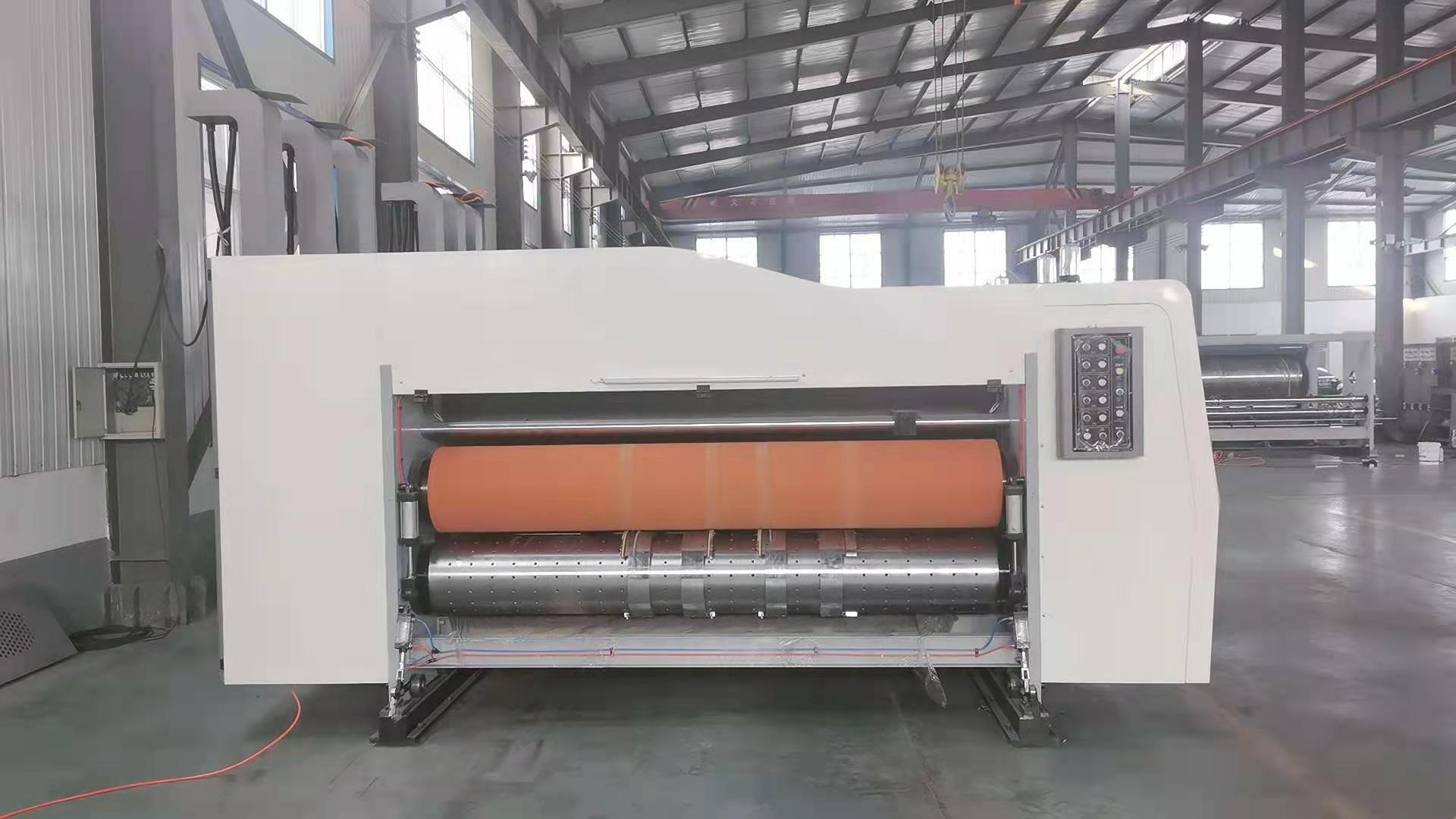 丽江纸箱设备厂家  鼎诺机械三色开槽印刷机
