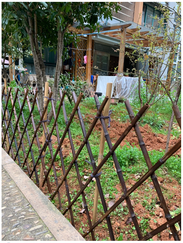 滁州竹篱笆竹片栅栏竹护栏渭滨竹栏杆花池围挡木护栏