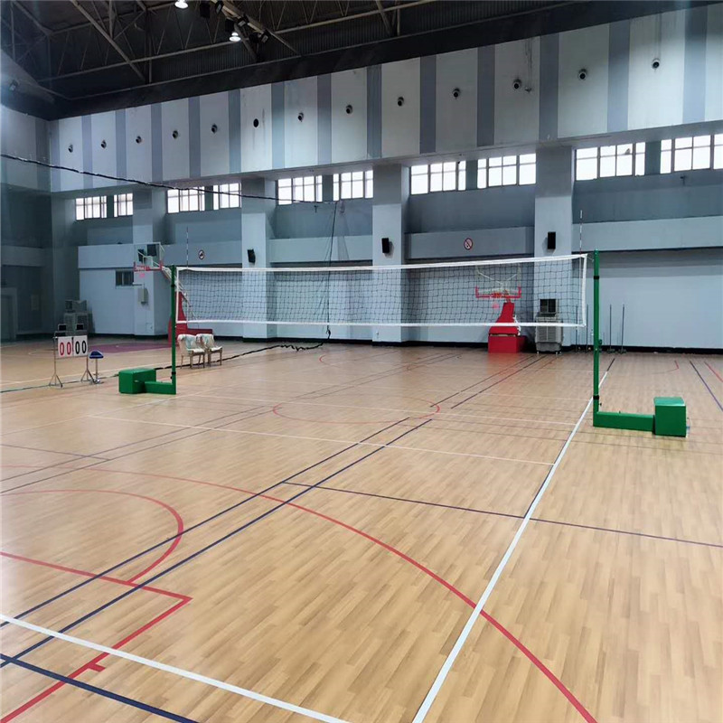 河北双鑫体育 柞木运动木地板 体育馆运动木地板 绿色环保运动木地板