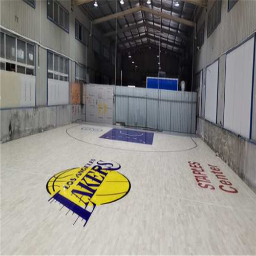 双鑫体育 浙江运动木地板防滑减震  库存现货篮球场运动木地板
