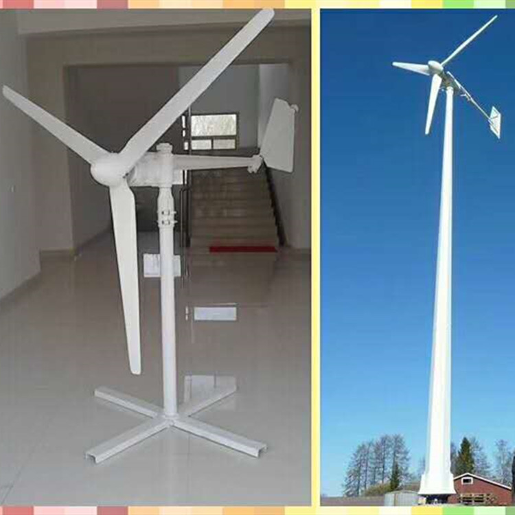 河南 蓝润 水平轴风力发电机 微型风力发电机家用 型号齐全