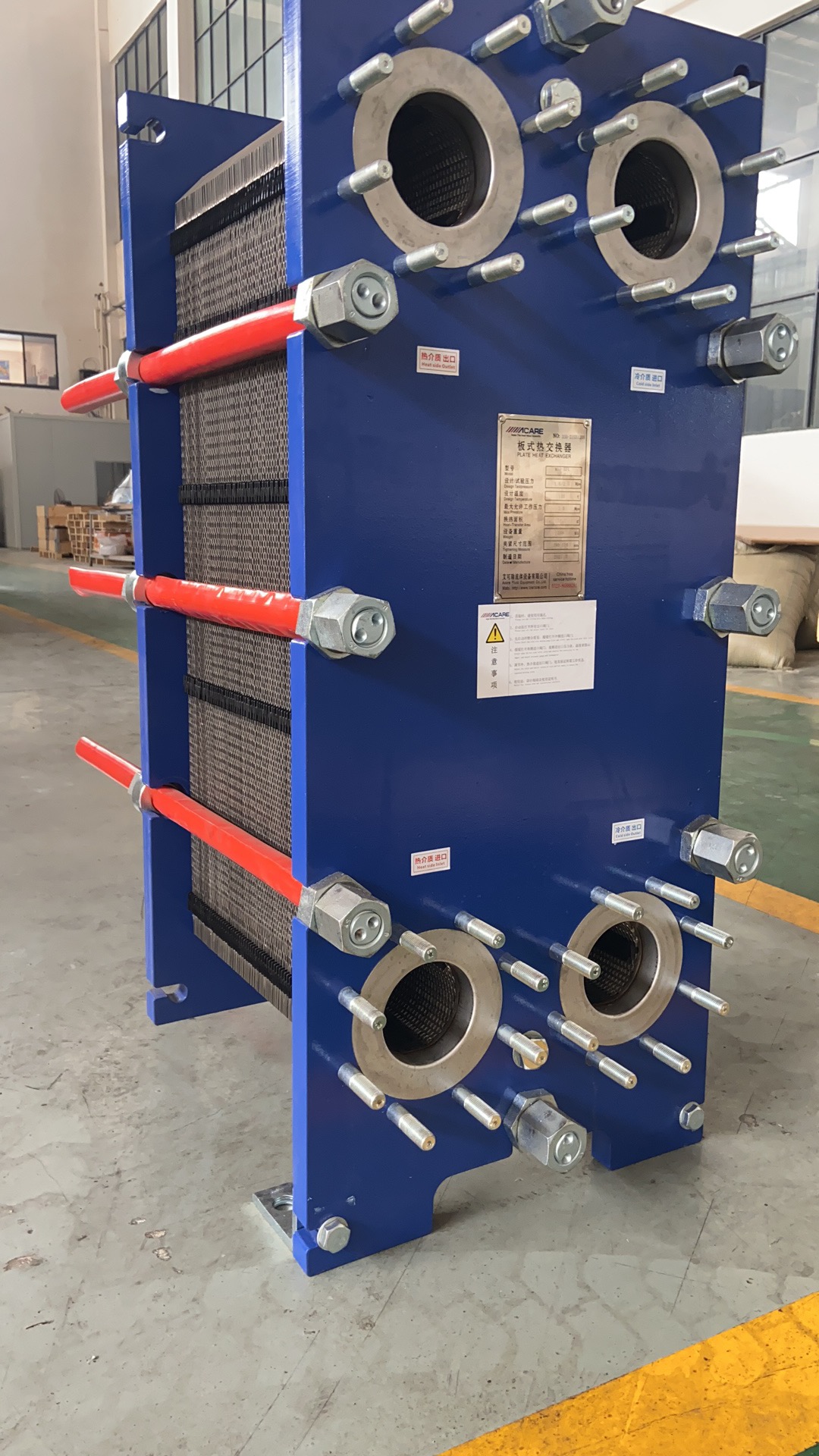 Acare/艾可瑞 邯郸 废水热回收板式换热器  316不锈钢热交换器生产厂家