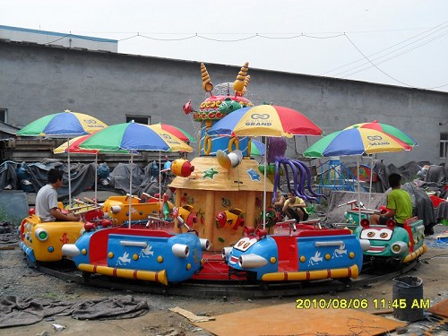 大洋儿童娱乐新项目小型游乐欢乐岛 水上乐园8车欢乐岛的好示例图6