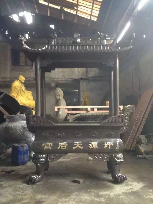 香炉供应铸铁长方形香炉铸铜长方形香炉图片