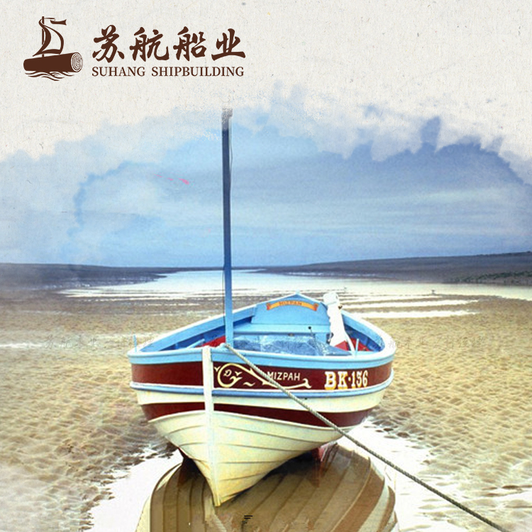 苏航厂家定制景区小观光木船 手划旅游船 小型观光游船