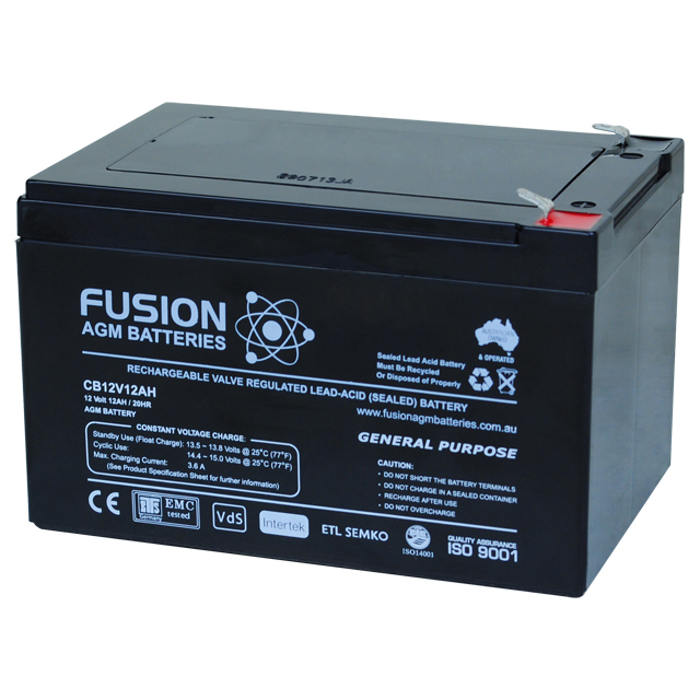 澳大利亚进口Fusion蓄电池CBC12V22AH产品信息可定制