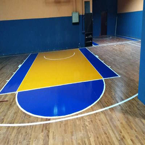 河北双鑫体育 球馆木地板 枫木运动木地板 篮球馆枫木地板图片