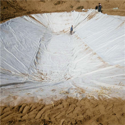 聚酯复合膜 人工湖复合土工膜 润业土工防渗土工布铺设方法