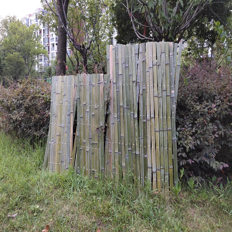 恩施州竹篱笆 碳化竹围栏赣州市石城县竹围栏美丽乡村护栏