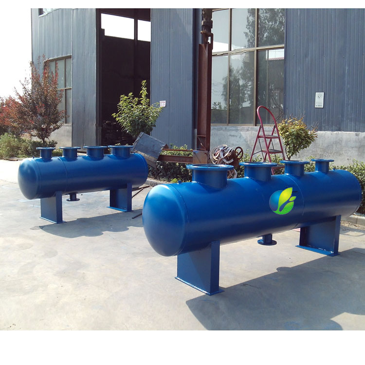 沧州集分水器 电热管分水器 不锈钢分集水器