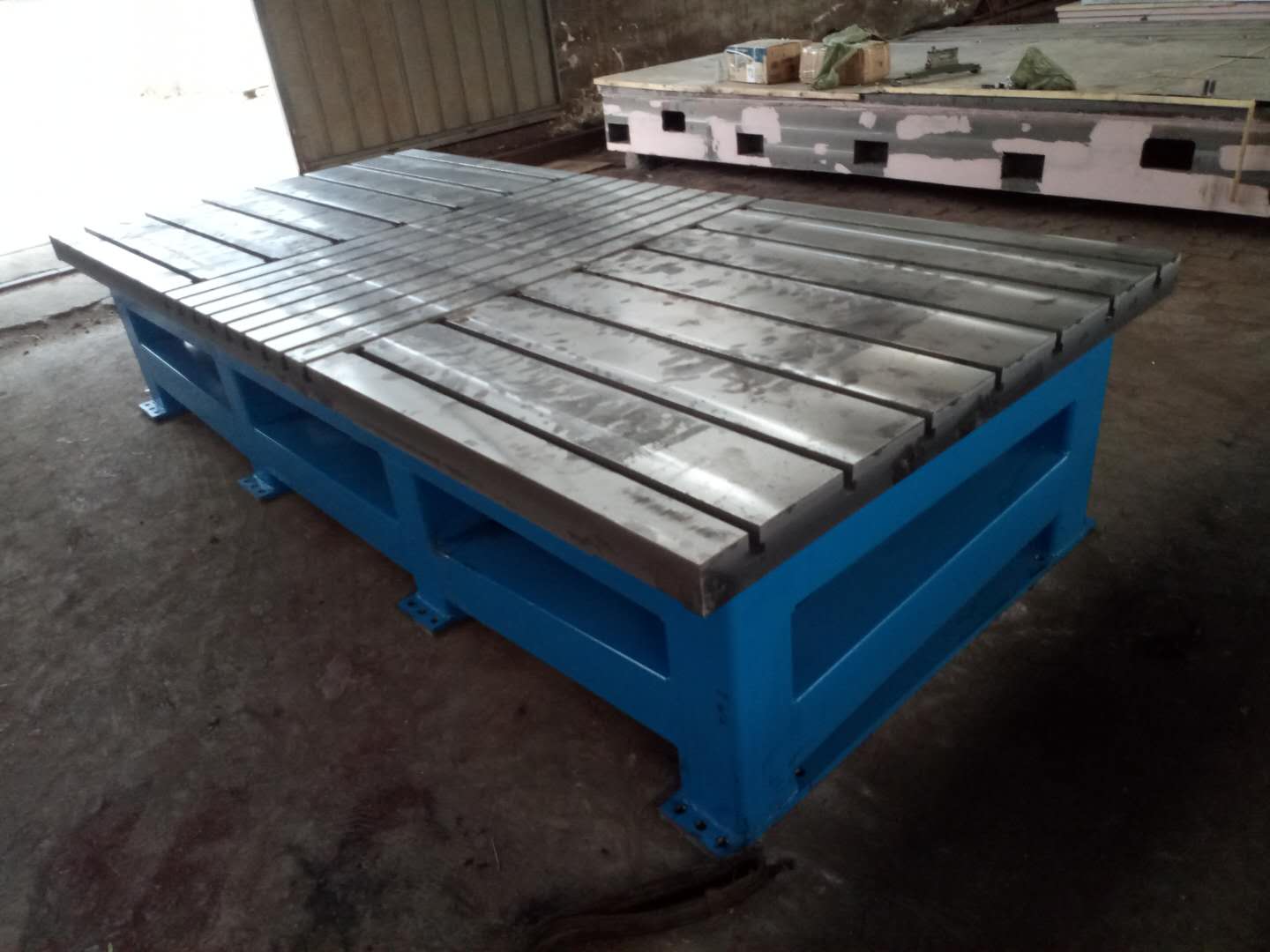 天津2*6米电机试验平台铸铁试验铁地板铸铁焊接平台国标尺寸泊头定做厂家