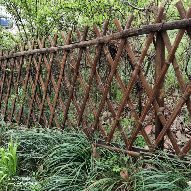 营口竹栅栏 pvc塑钢护栏咨询制作安装