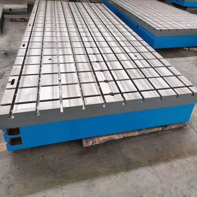 厂家直销焊接平台平板 铸铁测量平台 通用三维焊接平台 T型槽铸铁平台  精益量具