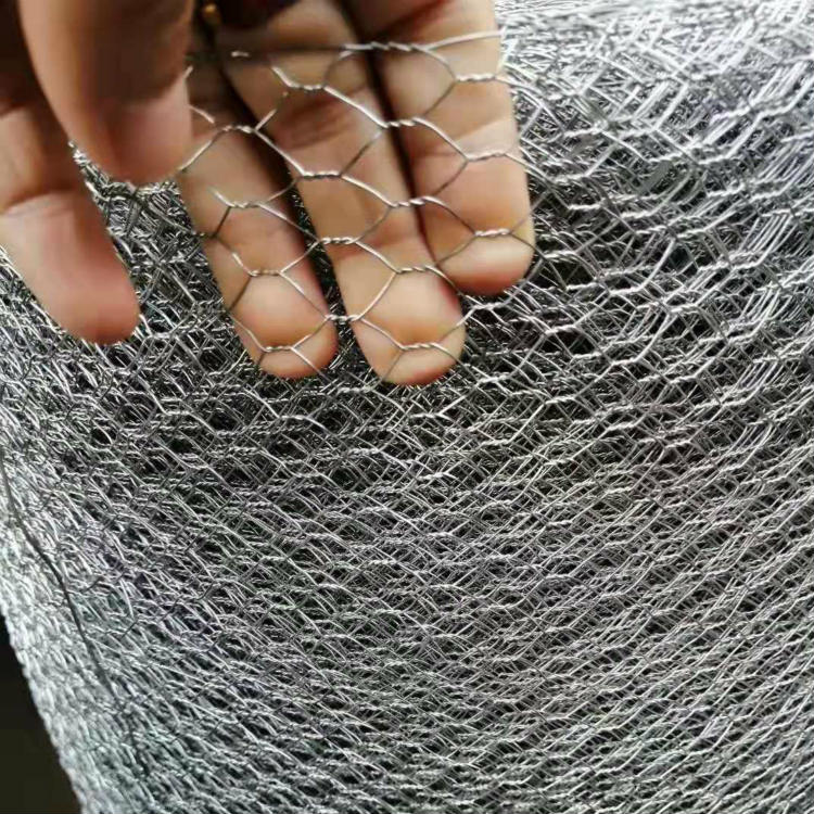 亚奇岩棉铺拧花铁丝网钢结构保温层用六角网河道防洪石笼网加工定做