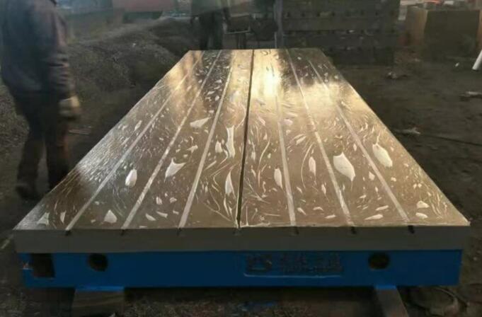 乌鲁木齐铸铁底座龙门铣床加高辅助工作台3*6米焊接平台现货规格尺寸