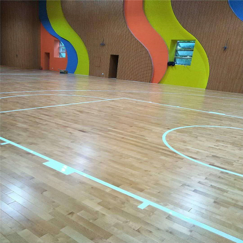 安徽蚌埠 篮球实木地板 篮球场管木地板 厂