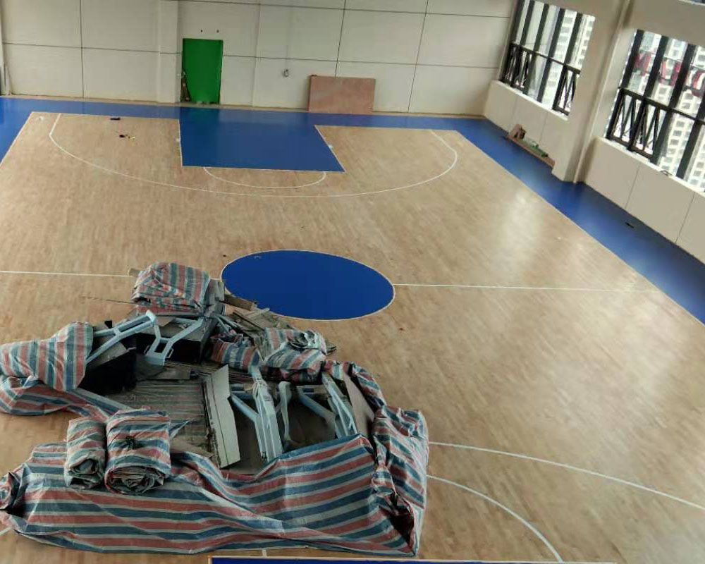 室内球场装修 云南思茅实体公司 篮球场馆建设工程