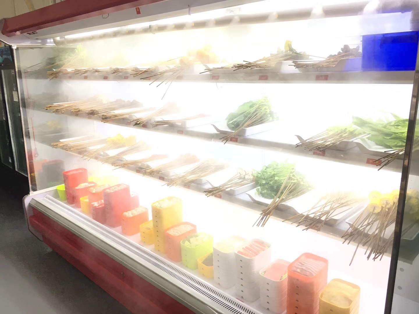 冷藏点菜柜商用冷柜立式酸奶乳制品保鲜柜711连锁超市低温奶柜未来雪