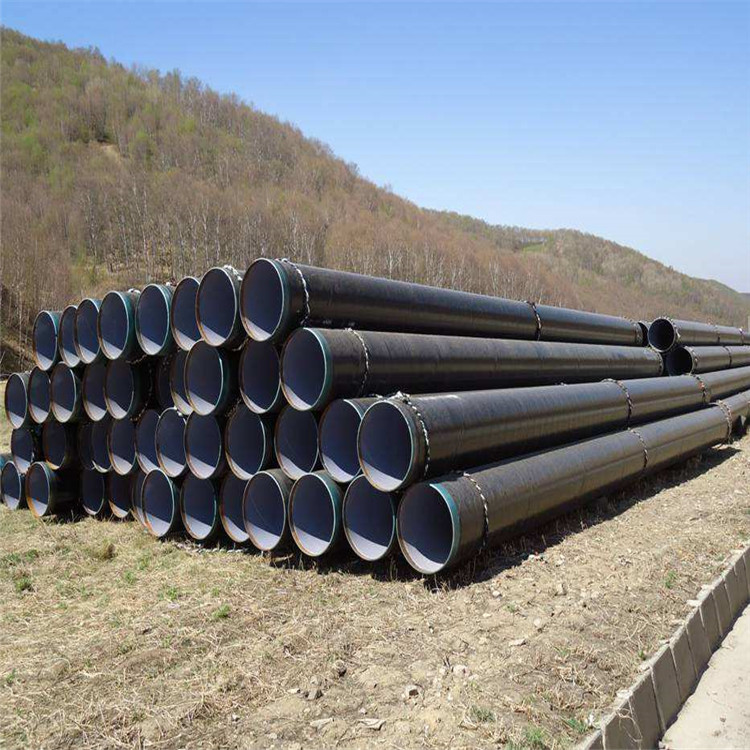 兴昊管道供应 8710防腐钢管 环氧煤沥青防腐钢管 穿线管