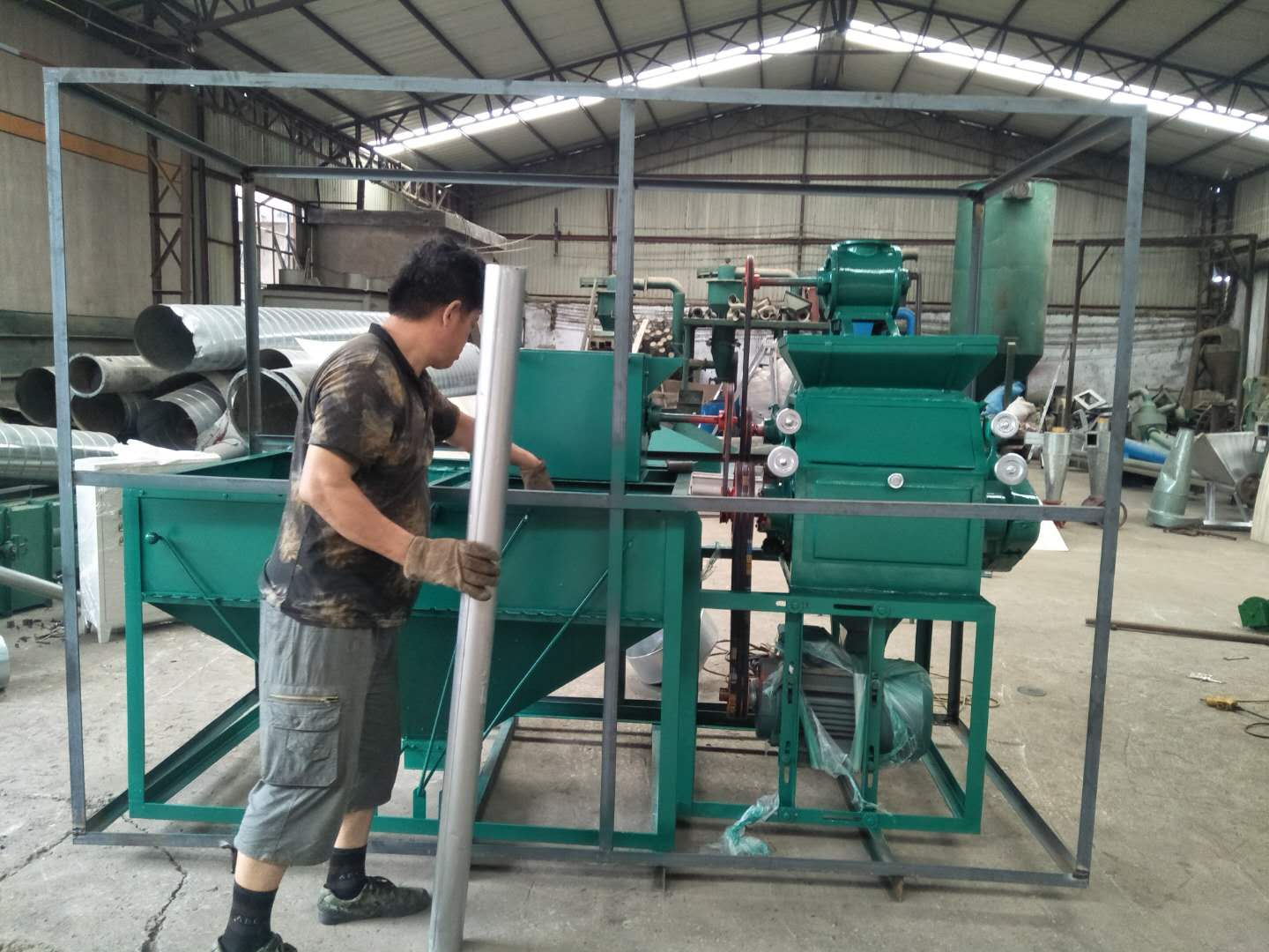 吉林对辊式磨面机制造厂家-临沂大华机械厂