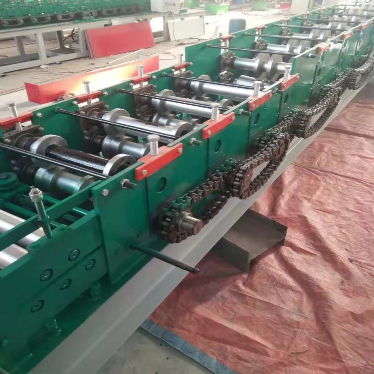 沧州宏霖机械冷弯成型设备电缆桥架设备轻中重型货架横梁型材机器图纸