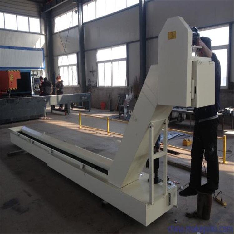 台州机床废料刮板式输送机碳钢链板厂家定制防油耐磨