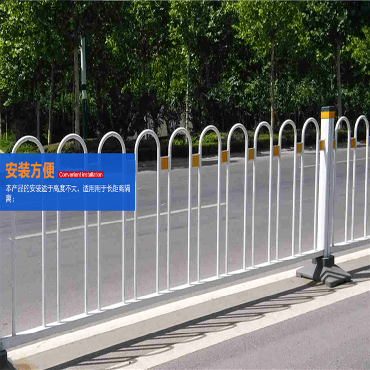 人行道交通隔离栏城市市政道路护栏交通道路防撞护栏市政绿化防护栏