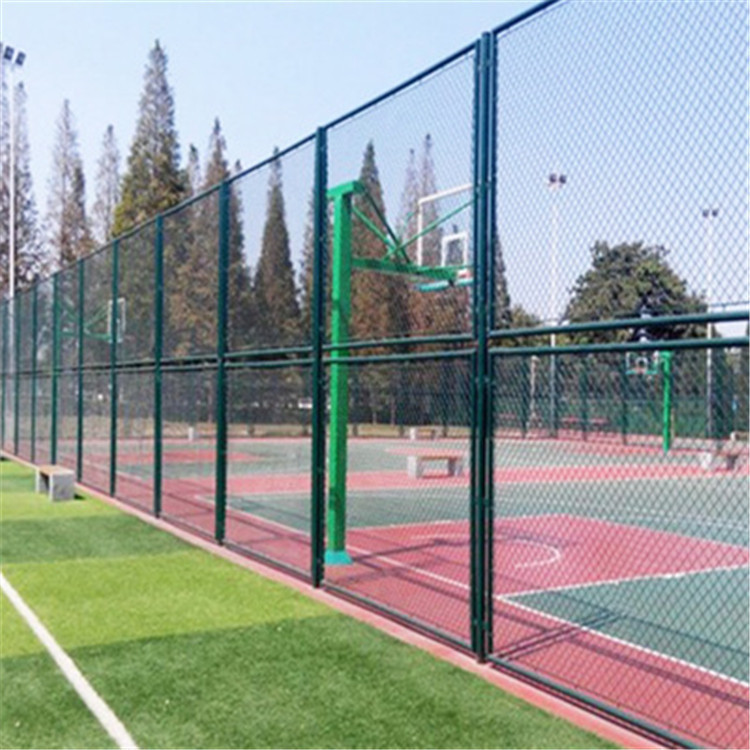 衡阳球场体育场围网,pvc包塑场地围网,可定制尺寸规格,图片