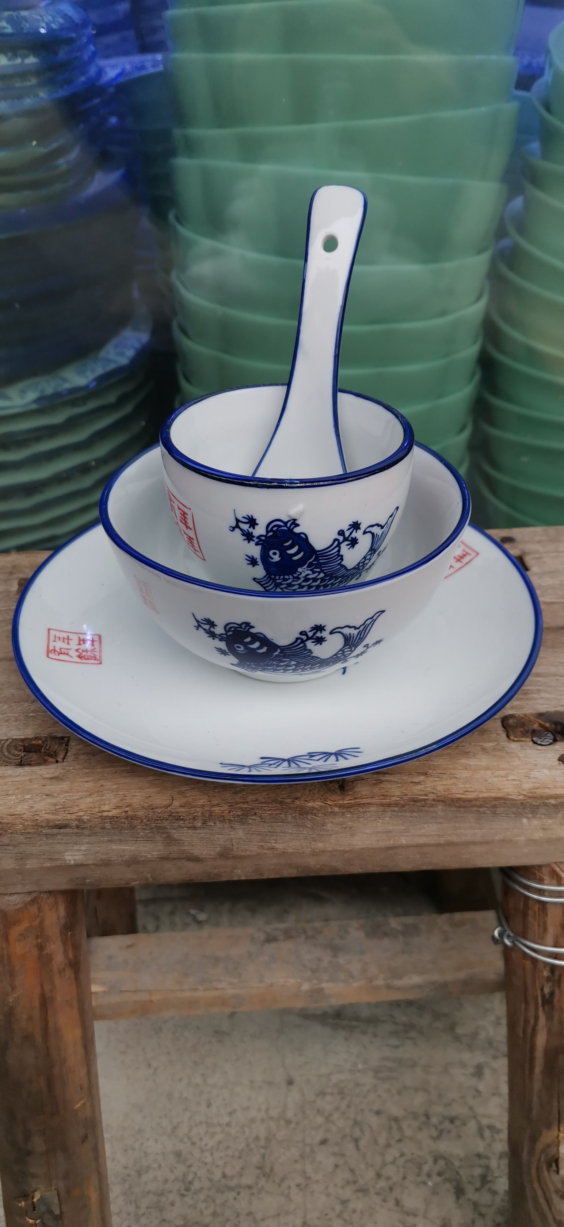 高端陶瓷餐具四件套品牌 亮丽陶瓷小时代中式餐具长期供应