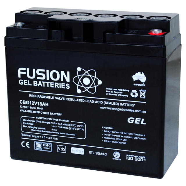 澳大利亚进口Fusion蓄电池CBC12V22AH产品信息可定制