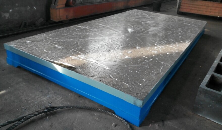 怀化铸铁试验平台铁地板T型槽平台多孔焊接平台现货规格尺寸