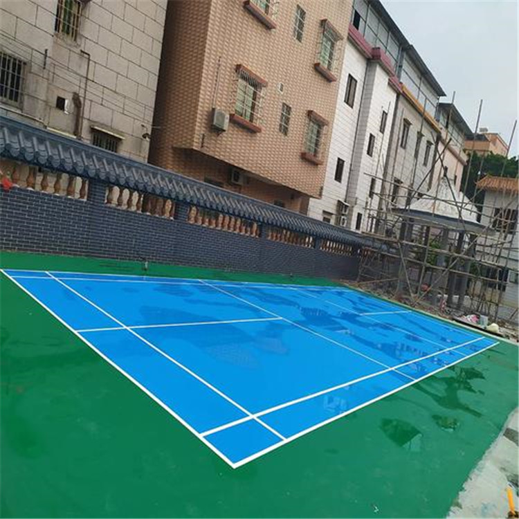 黑龙江大庆幼儿园塑胶地面 epdm彩色橡胶地面 小区塑胶地坪