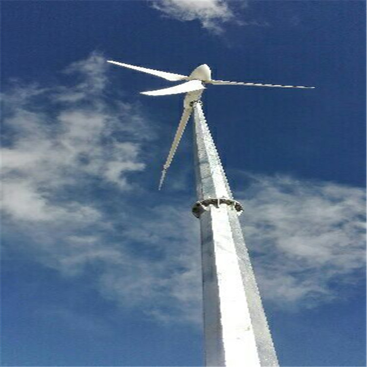 河池市10KW风力发电机并网 风力发电机220v 户外照明