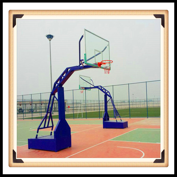 河北邢台,足篮一体篮球架,篮球架,篮球框厂家图片