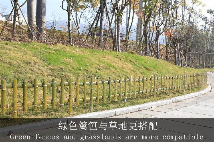 南昌市竹篱笆 美丽乡村护栏滁州市天长市竹围栏美丽乡村护栏