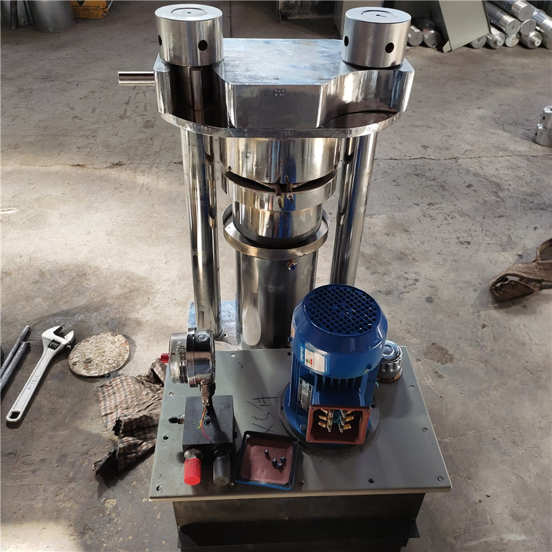 优质不锈钢液压榨油机 小型 芝麻茶籽榨油机 安信定做各型斤数榨油机