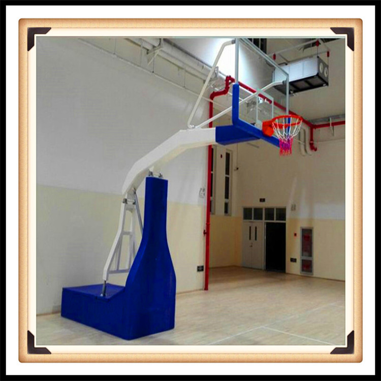 安徽阜阳,比赛标准篮球架,电动液压篮球架,青少年篮球架图片