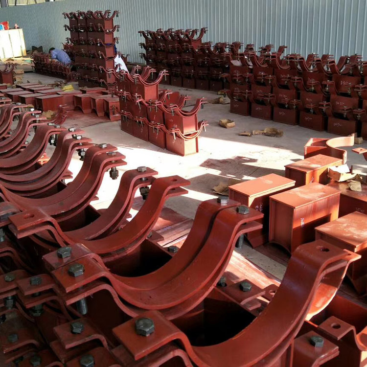 西安生产 D6管夹横担 208焊接管座 厂家直销