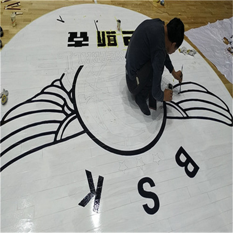 河北双鑫体育 篮球场体育木地板 篮球场专用运动木地板 羽毛球运动地板图片