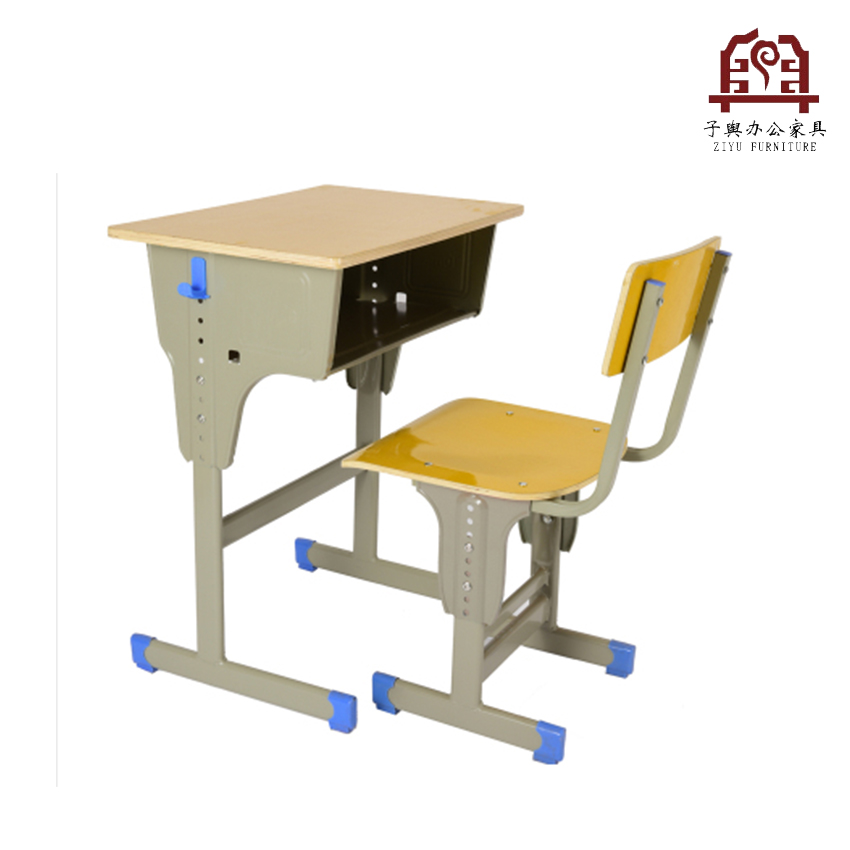 上海辅导班课桌椅双人课桌椅小学生课桌椅工厂直发子舆家具图片