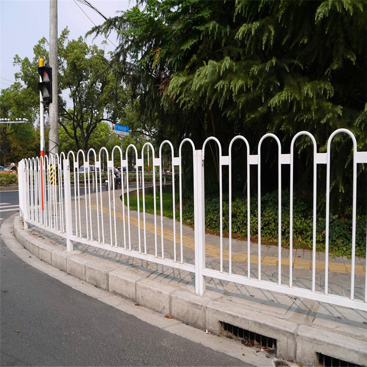 人行道交通隔离栏城市市政道路护栏交通道路防撞护栏市政绿化防护栏