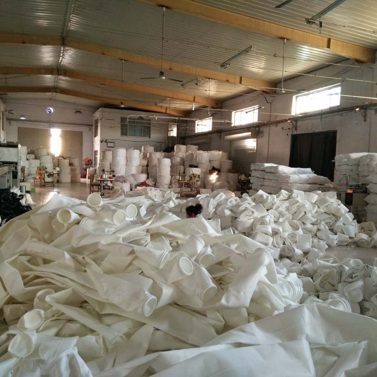 蓝天家具厂专用布袋工业除尘环保厂家直销