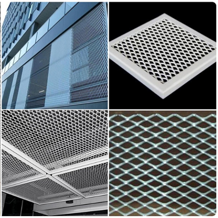 西塞山铝板冲孔网 装饰铝板网 生产铝板拉网厂家