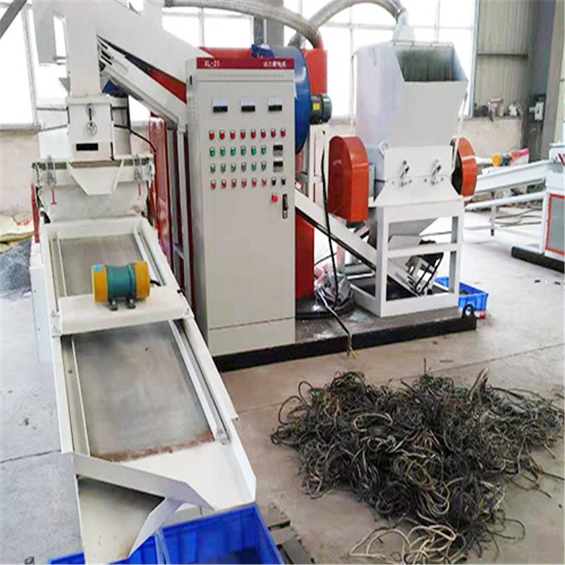 废旧电缆粉碎机大型铜米机全自动杂线铜米机价格上海全自动铜米机生产厂家