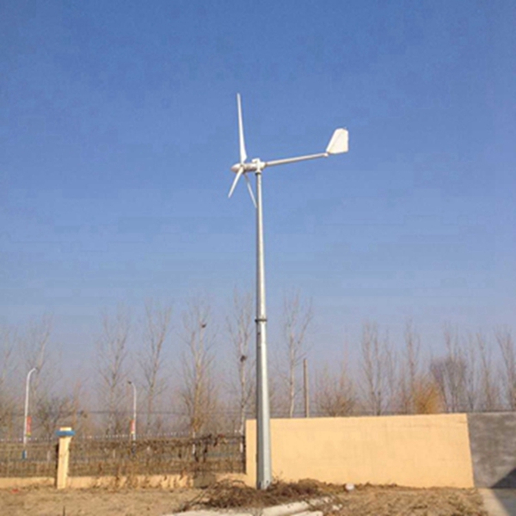 雄县晟成  水平轴风力发电机批发价量大优惠 5千瓦风力发电机图片