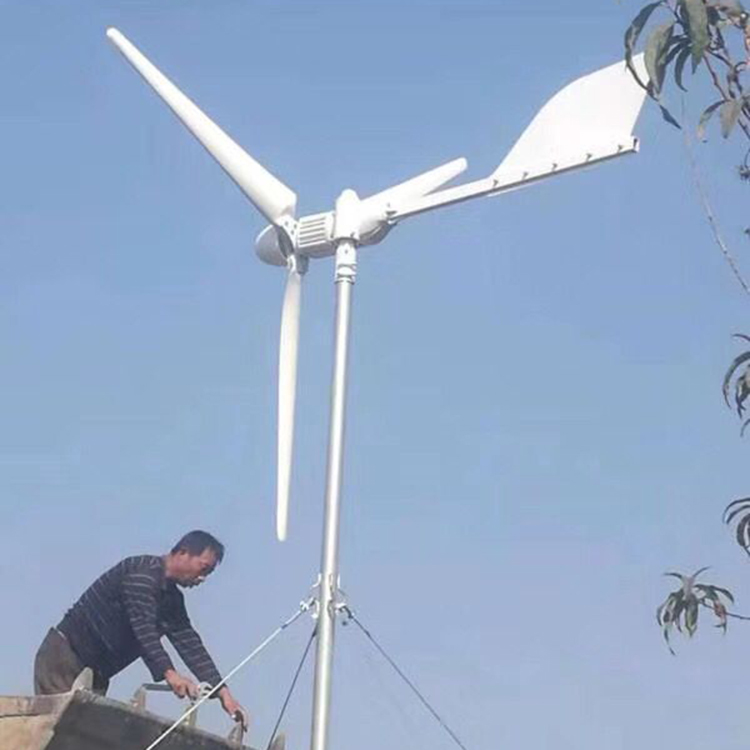 松山晟成  家用风力发电机风光互补发电系统  500w小型风力发电机